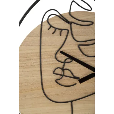 ZEGAR NAŚCIENNY ELEGANT -A- 60X2 cm